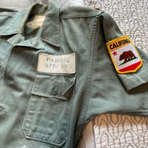 Upcycle Military Jacket H’mong Tribe (Size S) - Picture 6 of 16